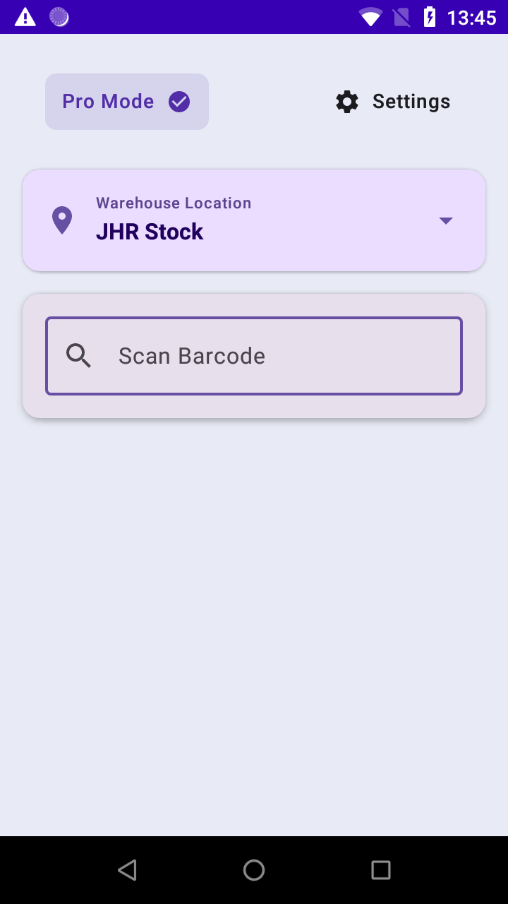 Waiting for item scan